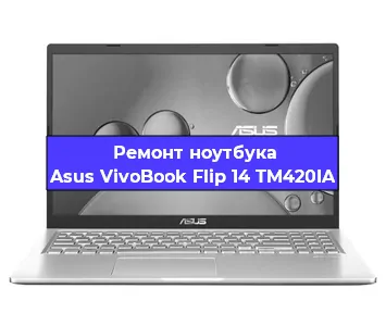 Чистка от пыли и замена термопасты на ноутбуке Asus VivoBook Flip 14 TM420IA в Нижнем Новгороде